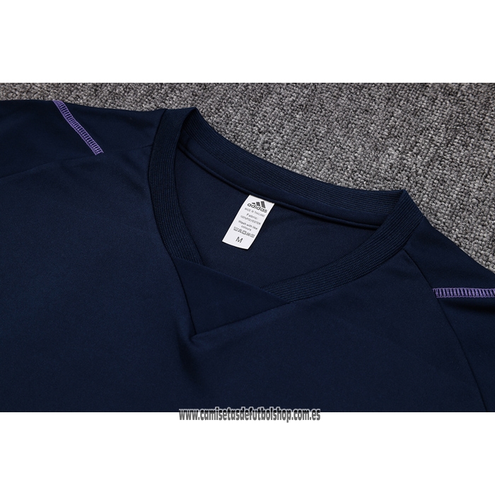 Chandal del Cruzeiro 23-24 Manga Corta Azul - Pantalon Corto